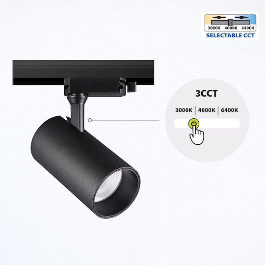 Vivalux LED Spot in Black Color