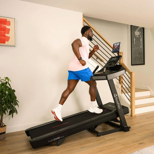Bowflex T6 3hp Ηλεκτρικός Αναδιπλούμενος Διάδρομος Γυμναστικής για Χρήστη έως 147kg