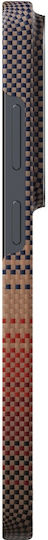 Pitaka Back Cover Aramid Fiber / Plastic 1.1mm Brown Galaxy S26 Ultra