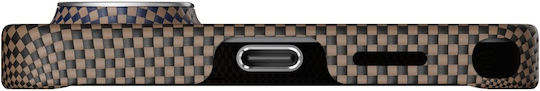 Pitaka Back Cover Aramid Fiber / Plastic 1.1mm Brown Galaxy S26 Ultra