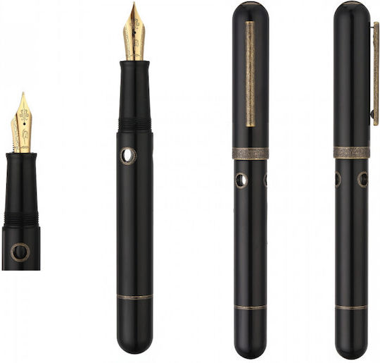 Nahvalur Writing Pen Medium Bronze made of Brass