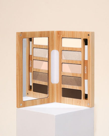 Zao Organic Bamboo Box Five Magnetic Palette 5 Refills