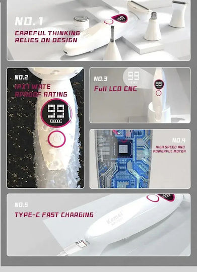 Epilator Epilator for Face Body & Bikini KM-7101