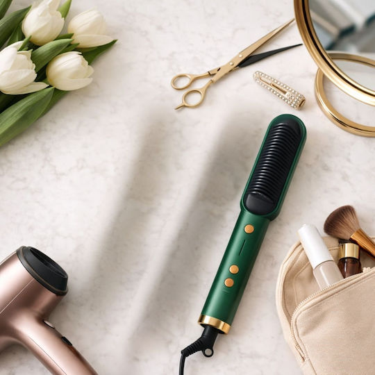 Green Lyca Ηλεκτρική Βούρτσα για Ίσιωμα 45W
