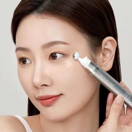 Skin & Lab Bakuchiol Anti-Aging Eye Serum with Bakuchiol & Peptides for Dark Circles 15ml