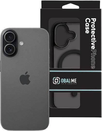Obal:Me Back Cover Σιλικόνης Μαύρο (iPhone 17)