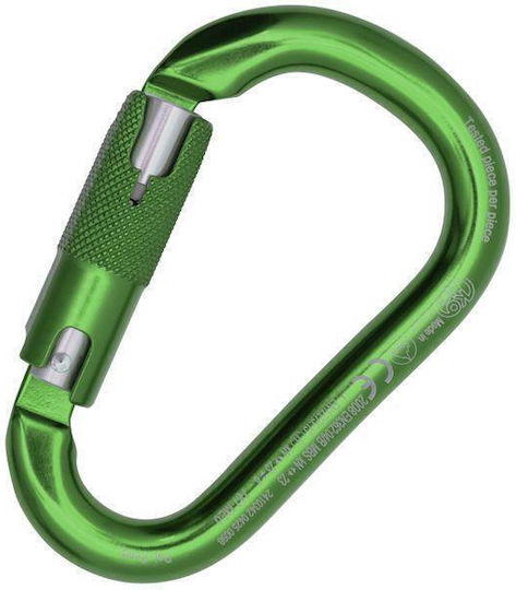 Καραμπίνερ Αυτόματο Kong Rise Lock Sleeve Compact Hms Green Πράσινο 787me0gpgkk