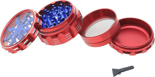 Grinder Τρίφτης «lightning» 55mm 4parts Διάφορα Χρώματα
