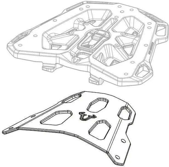 Sw-motech Rear Rack Street Gpt.05.031.16000/b Black