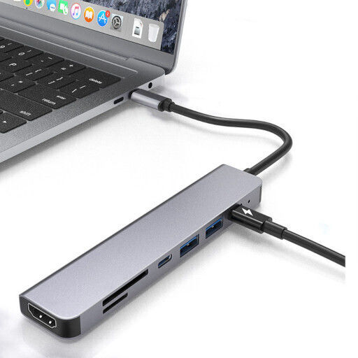 USB-C Docking Station with HDMI 4K PowerDelivery Gray (UC2601)