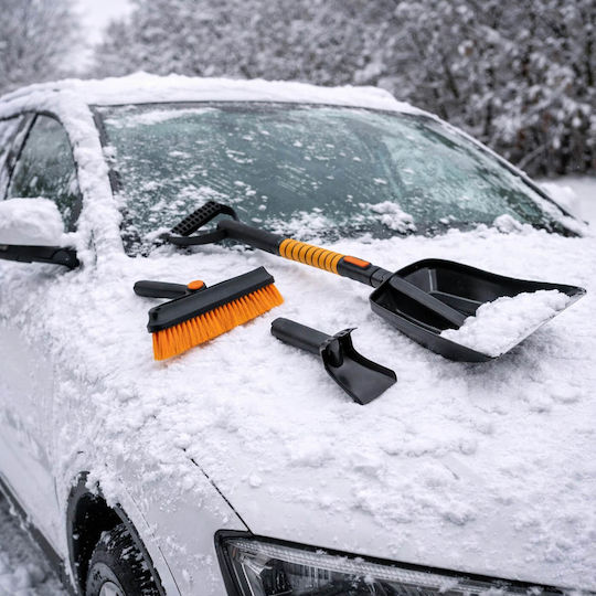 Winter Car Snow Removal Set Folding Shovel Brush Ice Scraper 7 Pieces Q-cx51 Andowl