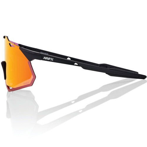 100% Cycling Glasses Hypercraft XS with Black Frame & Mirror / Photochromic / Transparent Lenses