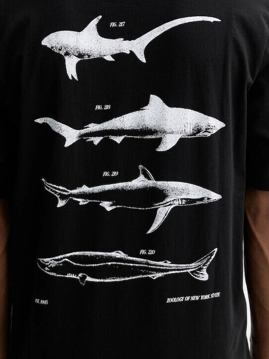 T-shirt Μαύρη