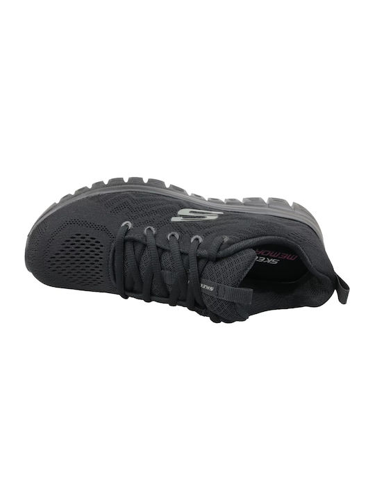 Graceful Get Connected Sport Shoes Running Black