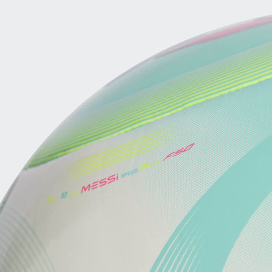 adidas Messi Club Soccer Ball Turquoise