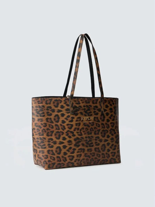 Women's Bag Shopper Shoulder Brown