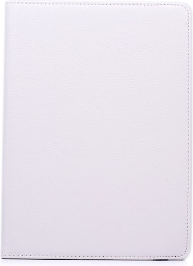 360 Flip Cover Δερμάτινη Λευκή (iPad Air 2)