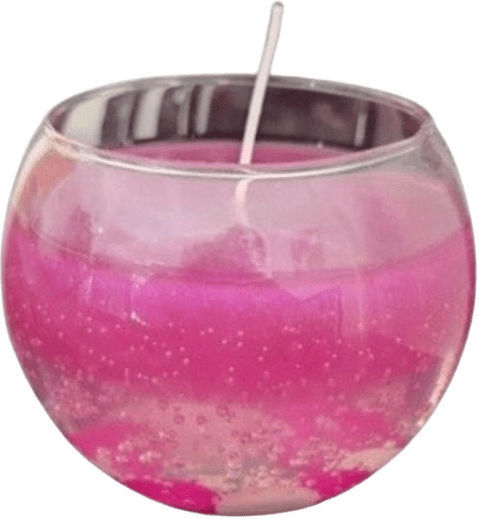 Rose Gel Candle