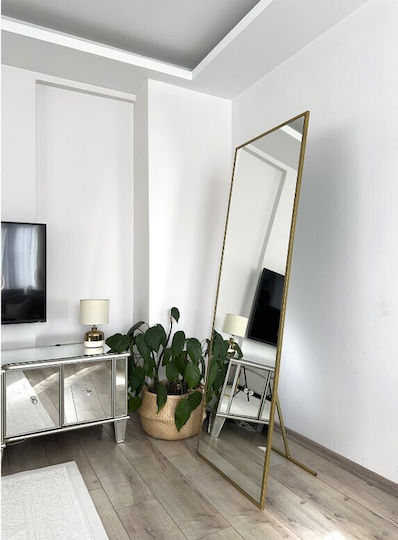 SteweHome Ορθογώνιος Χρυσός 180x80cm SteweHome Ορθογώνιος Χρυσός 180x80cm