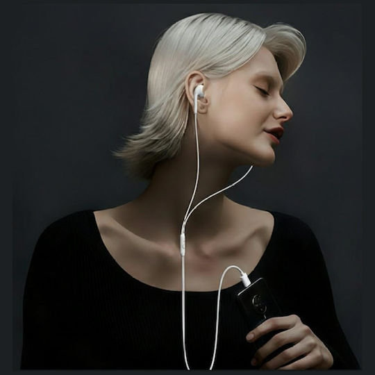 Usams Ep-50 In-Ear Freisprecheinrichtung Kopfhörer mit Stecker USB-C Weiß