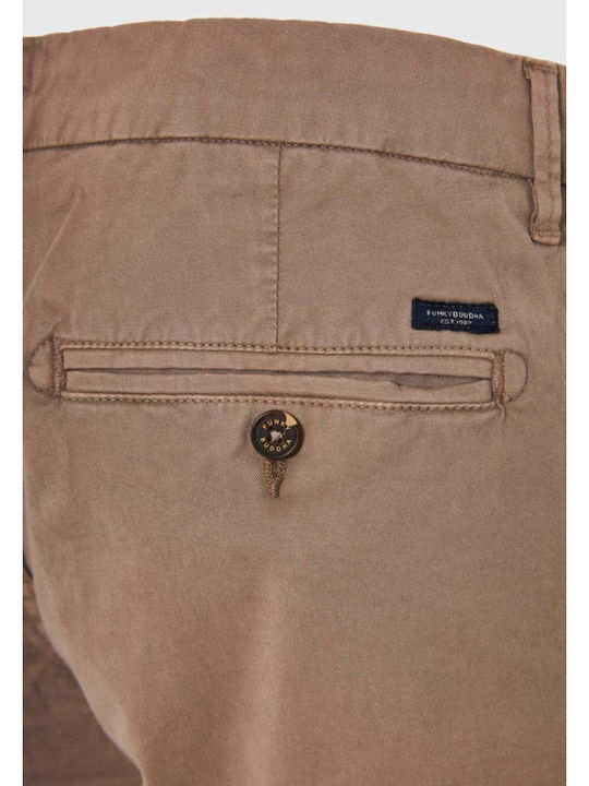 Hose Chino Elastisch Rosa