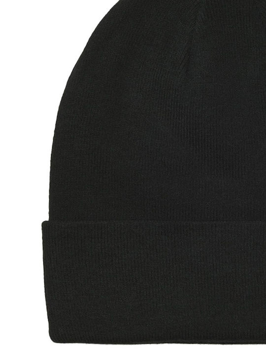 Beanie Ανδρικός Σκούφος Πλεκτός σε Μαύρο χρώμα