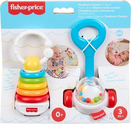 Mattel Set of Rattles for 0++ Months