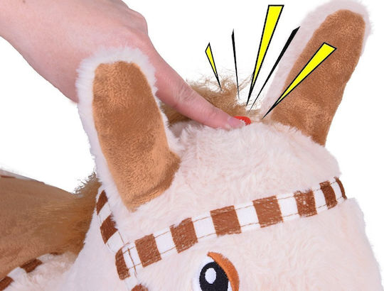 Jokomisiada Hop Hop Horse Brown 52cm.