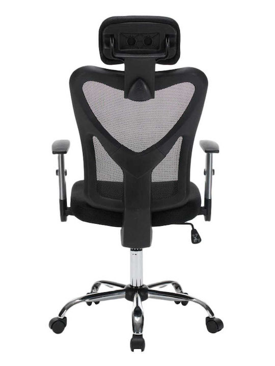 Freebox Office Chair with Adjustable Arms Black