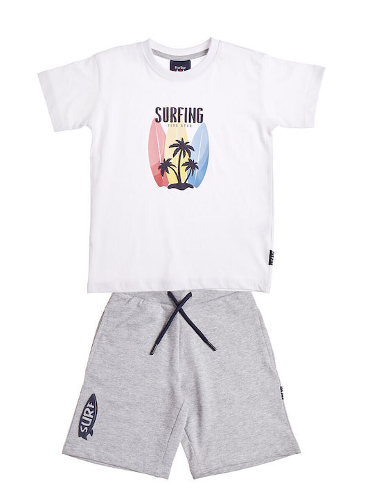 Kinder-Set mit Shorts Sommer 3Stück Mehrfarbig