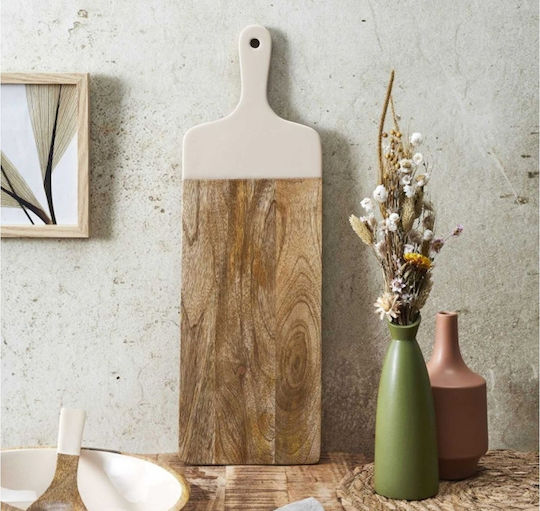The Home Deco Factory Плот за рязане Дърво 58x19см 1бр