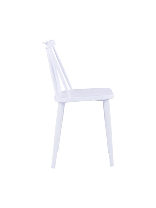 Vanessa Scaune Sala de mese Alb 1buc 43x46.5x82buc