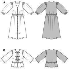 BurdaStyle Хартия за шиене 3x3 см