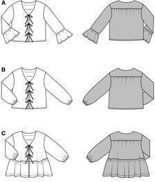 BurdaStyle Χαρτί Ραπτικής Λιλά