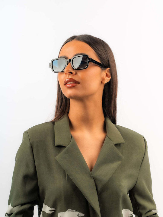 Red Raven Beverly Unisex Ochelari de soare cu Albastru marin Cadru și Albastru Polarized Lentilă 47450121208142