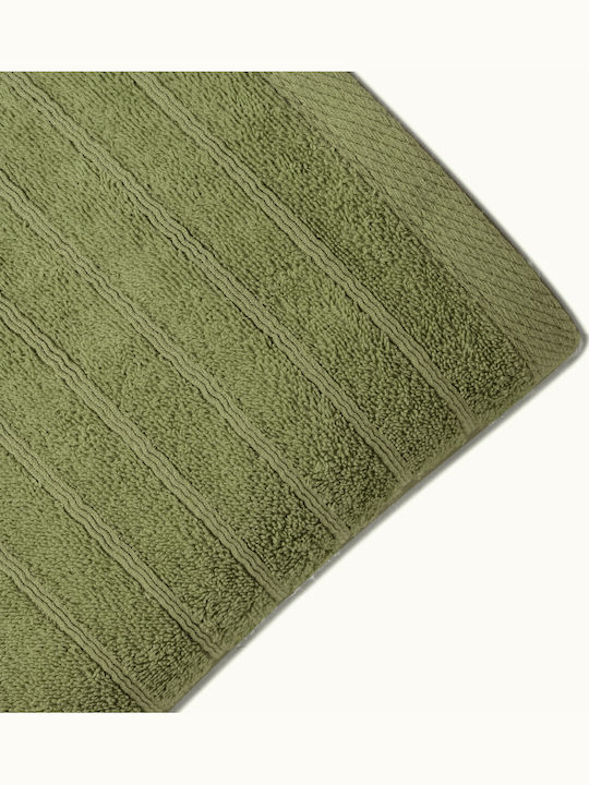 Cosy All Seasons Bath Towel Cosy Life 100x150cm Khaki Weight 500gsm