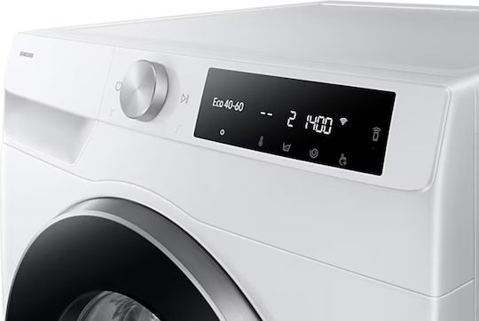 Samsung Πλυντήριο Ρούχων 9kg με Τεχνολογία Ατμού 1400 Στροφών WW90DG6U2FLEU4