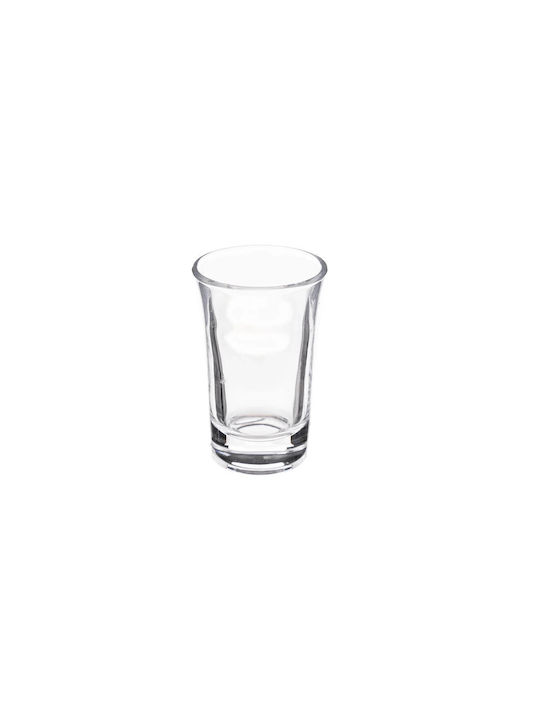 Secret de Gourmet Σετ Ποτήρια Σφηνοπότηρο / Καφέ/Freddo από Γυαλί σε Καφέ Χρώμα 24ml 7τμχ