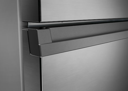 Haier Combină frigorifică 355lt Total NoFrost Î185xL59.5xA66.7cm. Inox HDPR1618ANPK