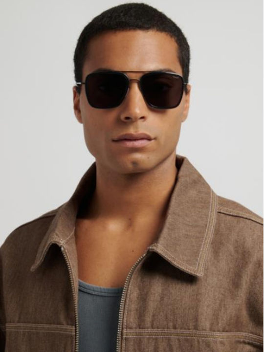 Boss Unisex Sunglasses with Grey Frame and Grey Lens HG 1404 G