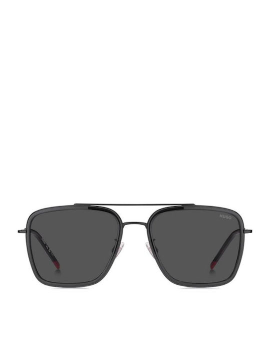 Boss Unisex Sunglasses with Grey Frame and Grey Lens HG 1404 G