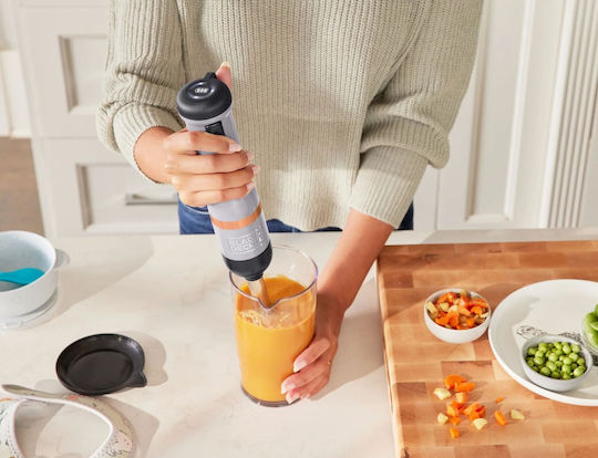 Black & Decker Hand Blender with Stainless Steel Rod Black