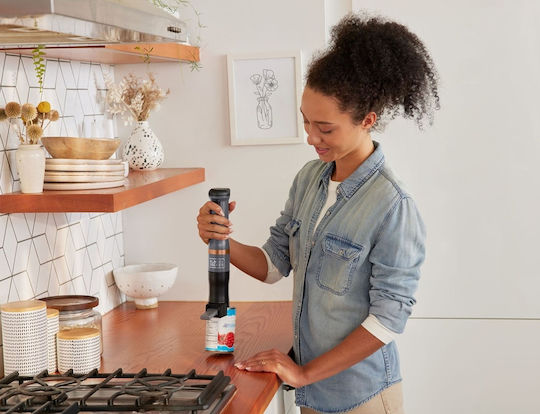 Black & Decker Ραβδομπλέντερ με Ανοξείδωτη Ράβδο Μαύρο