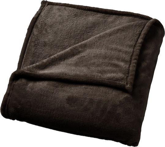 Go Smart Home Stripe Single 150x210cm Dark Brown