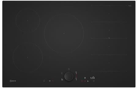 Neff Smart Επαγωγική Εστία Αυτόνομη με Λειτουργία Κλειδώματος 80.2x52.2εκ.