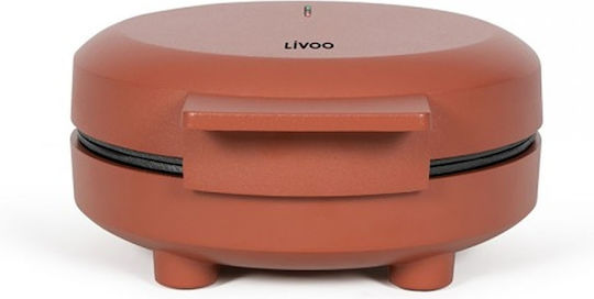 Livoo Heart-Shaped Waffle Maker 1000W
