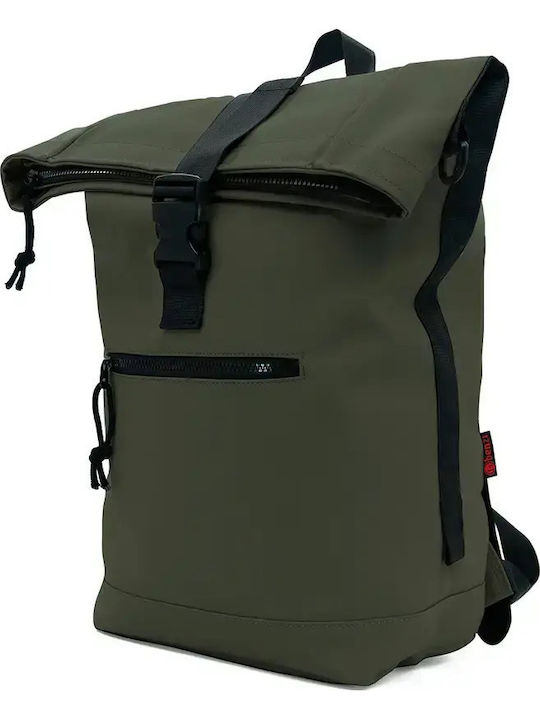 Benzi Wasserdicht Tasche Rucksack für Laptop 15.6" in Khaki Farbe BZ5893