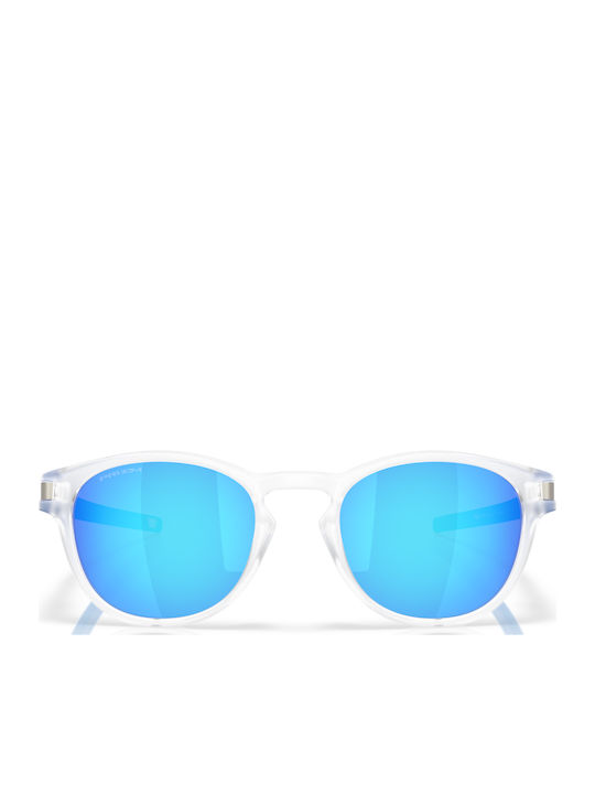Oakley Latch Prizm Male Sunglasses with Transparent Horn-Rimmed Frame OO9265-76