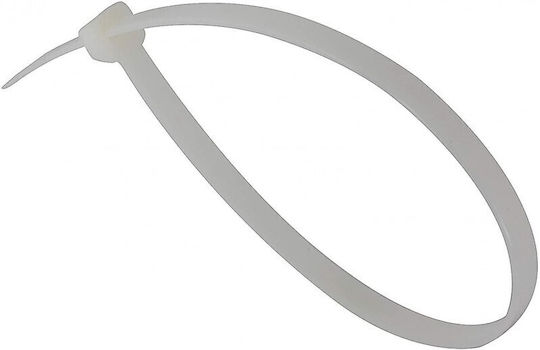 Sapiselco Legături Cablu Din Plastic 750mmx12.5mm În Culoare Albă 50 Buc SEL.2.202