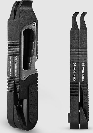 Wozinsky Wzk-l2 14-in-1 Fahrradwerkzeug Set Multitool Inbusschlüssel Reifenheber Schwarz
